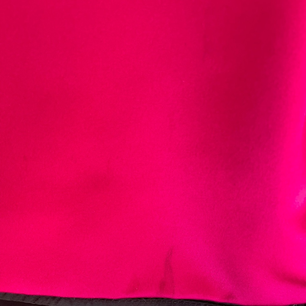 Vintage 1980’s AJ Bari for Lord & Taylor Hot Pink Asymmetrical Strapless Drress - Picture 7 of 7